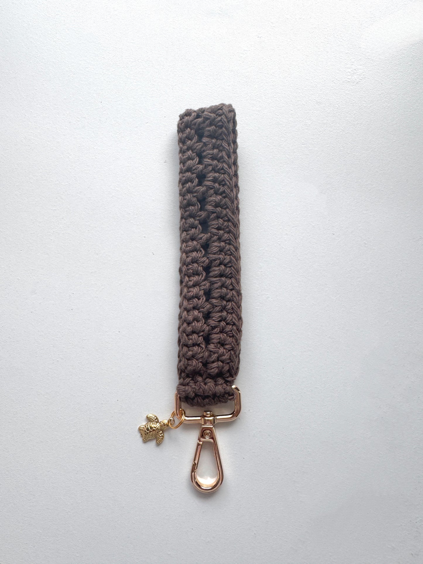 Crochet Turtle Keychain